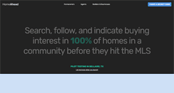 Desktop Screenshot of homeahead.com